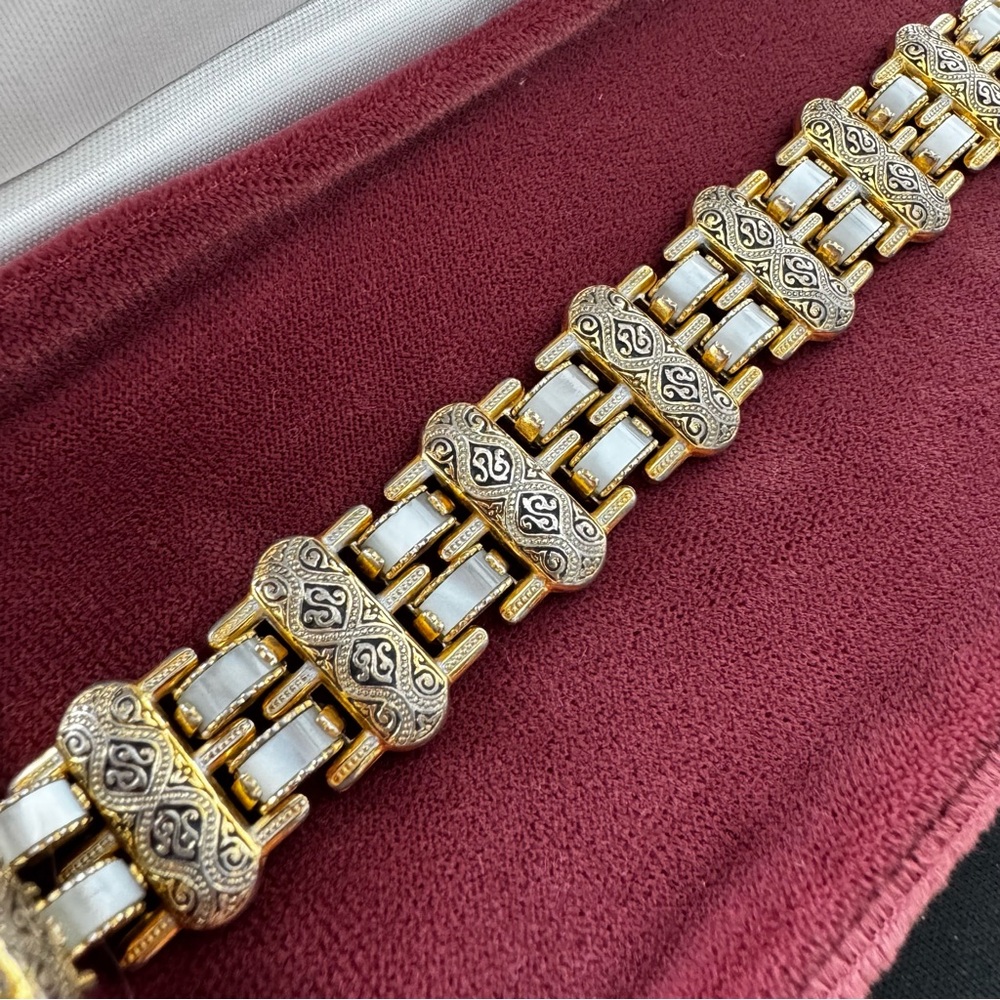 ✨Unique Vintage Damascene Chain Bracelet